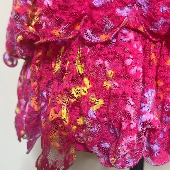 Pink Ruffles Justice Girl Skirt - Picture 4 of 5